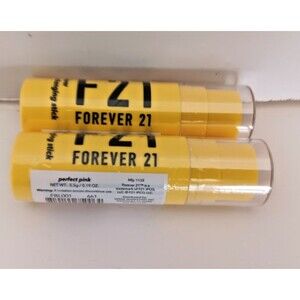 F21 Forever 21 All Over PH Changing Stick NEW Perfect Pink Set of 2